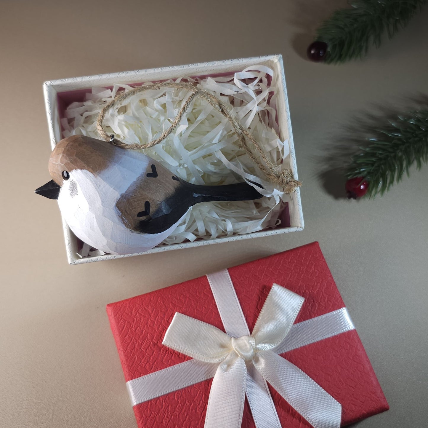 Bird Hanging With Gift Box Set