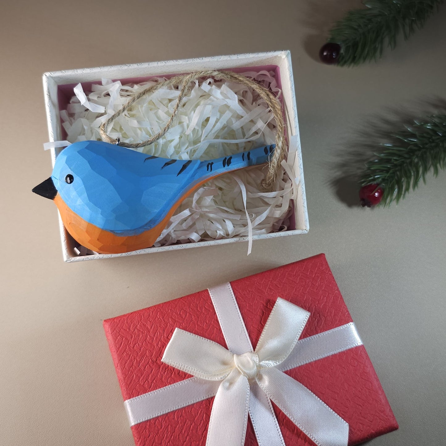 Bird Hanging With Gift Box Set