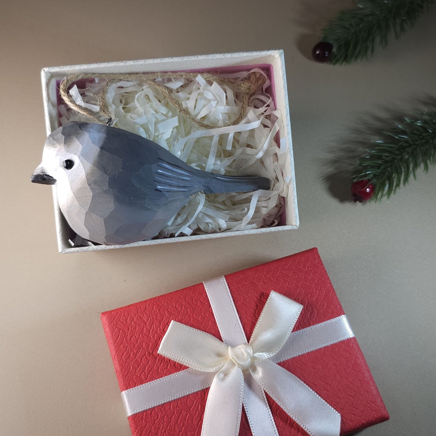 Bird Hanging With Gift Box Set