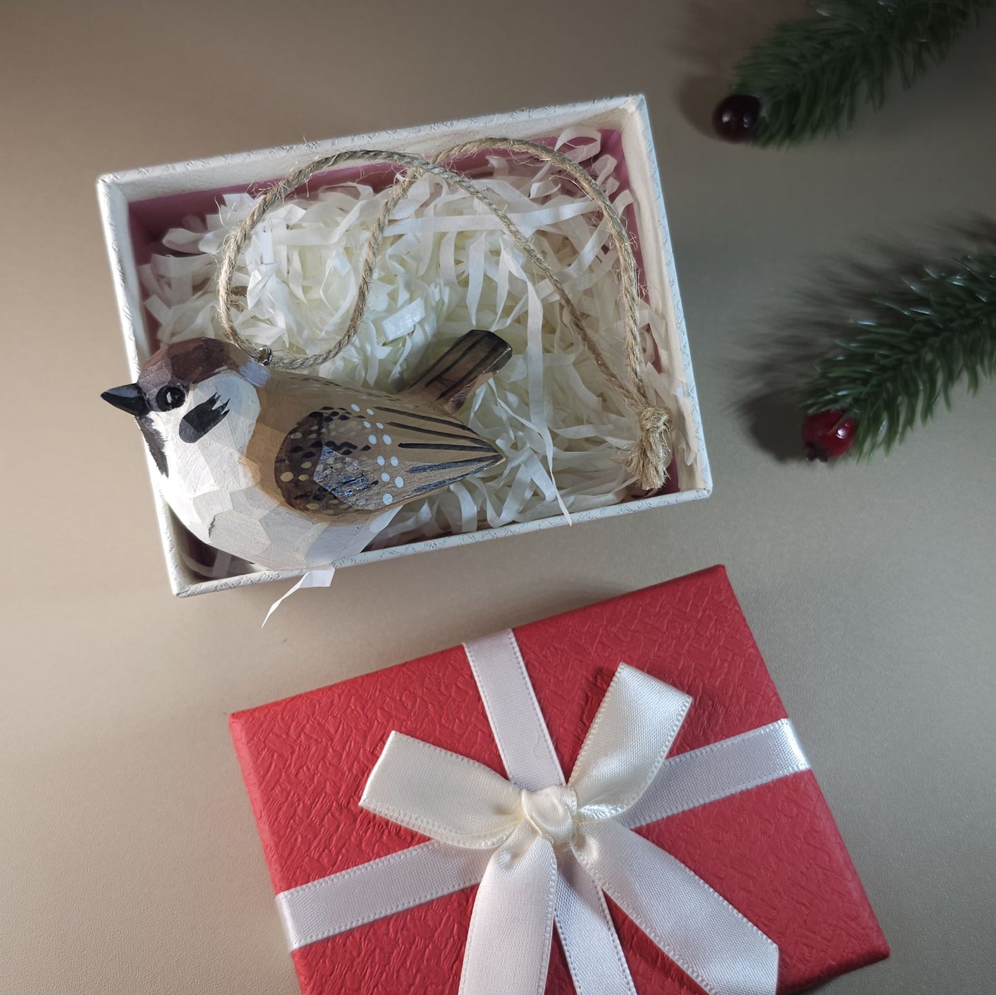 Bird Hanging With Gift Box Set