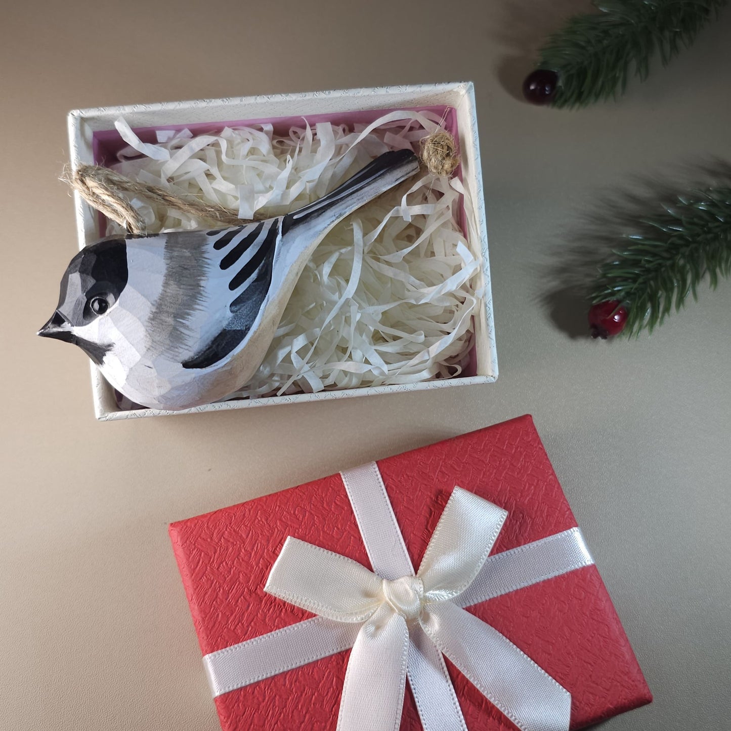 Bird Hanging With Gift Box Set
