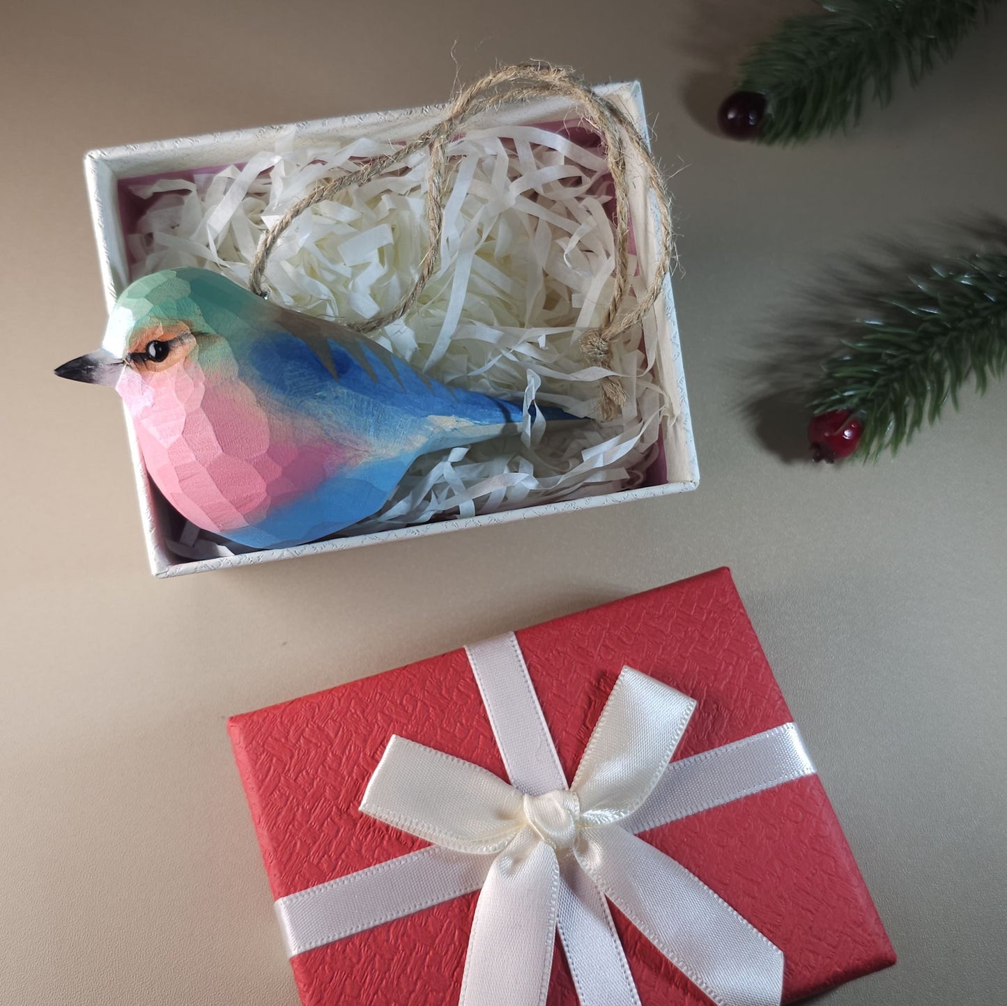 Bird Hanging With Gift Box Set