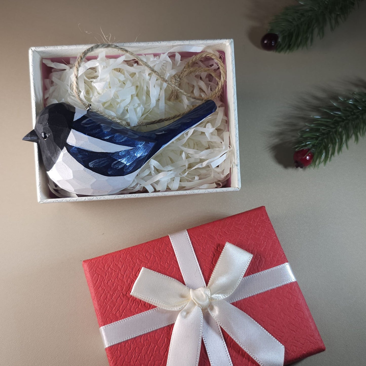 Bird Hanging With Gift Box Set