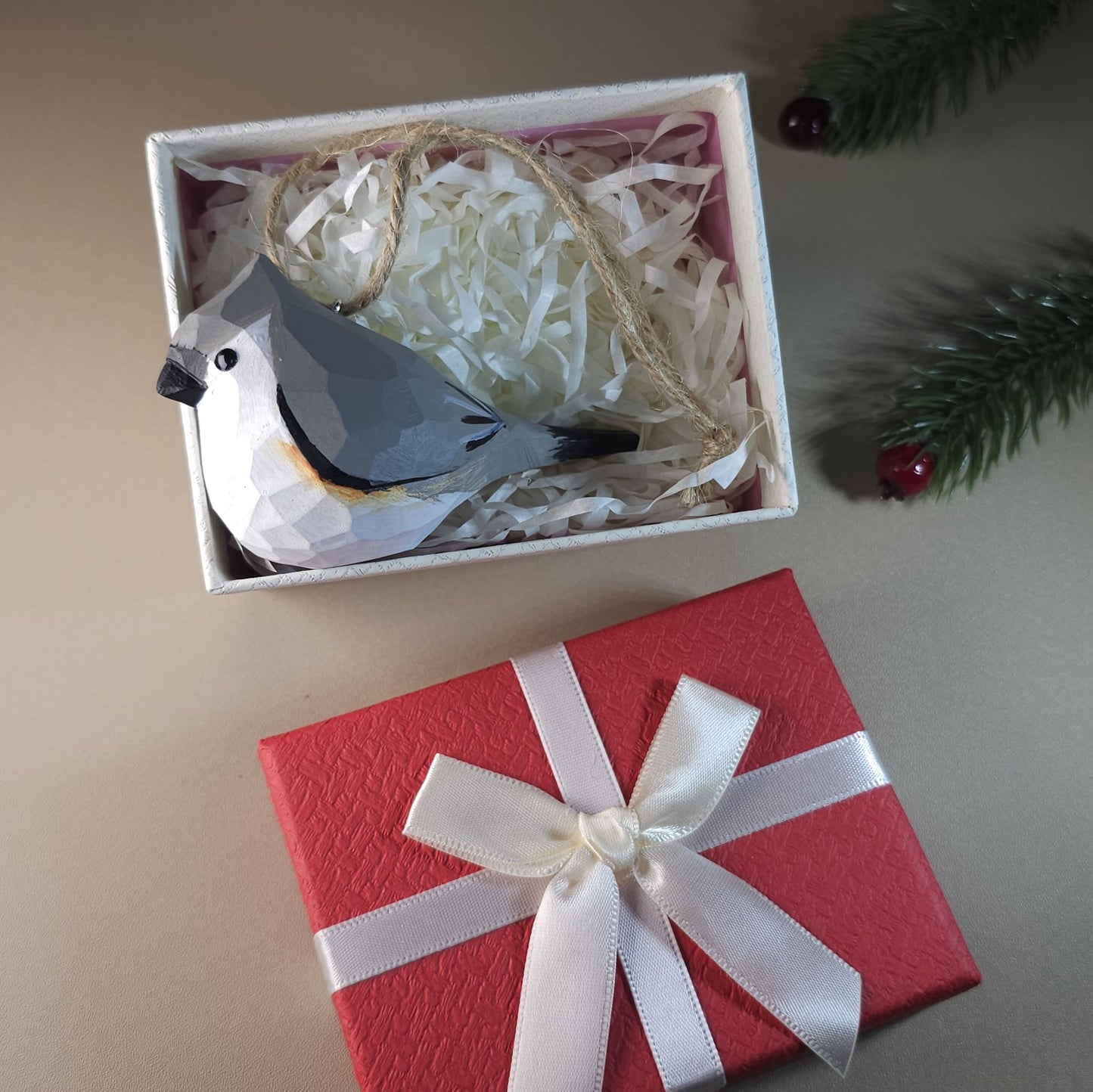 Bird Hanging With Gift Box Set
