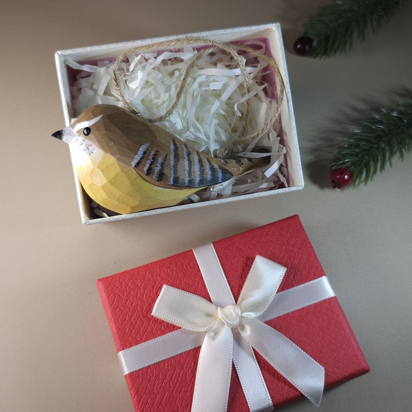 Bird Hanging With Gift Box Set