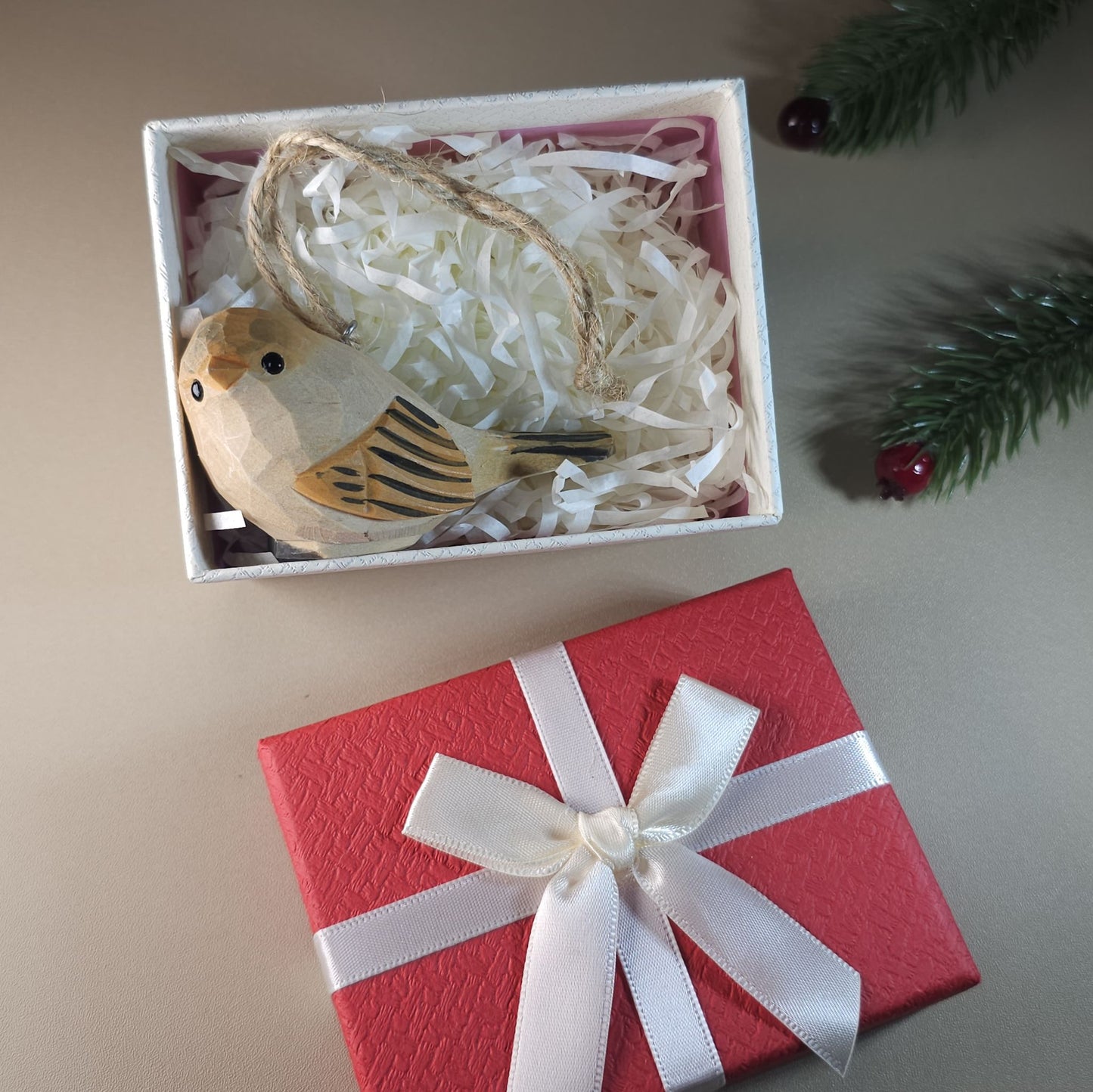 Bird Hanging With Gift Box Set