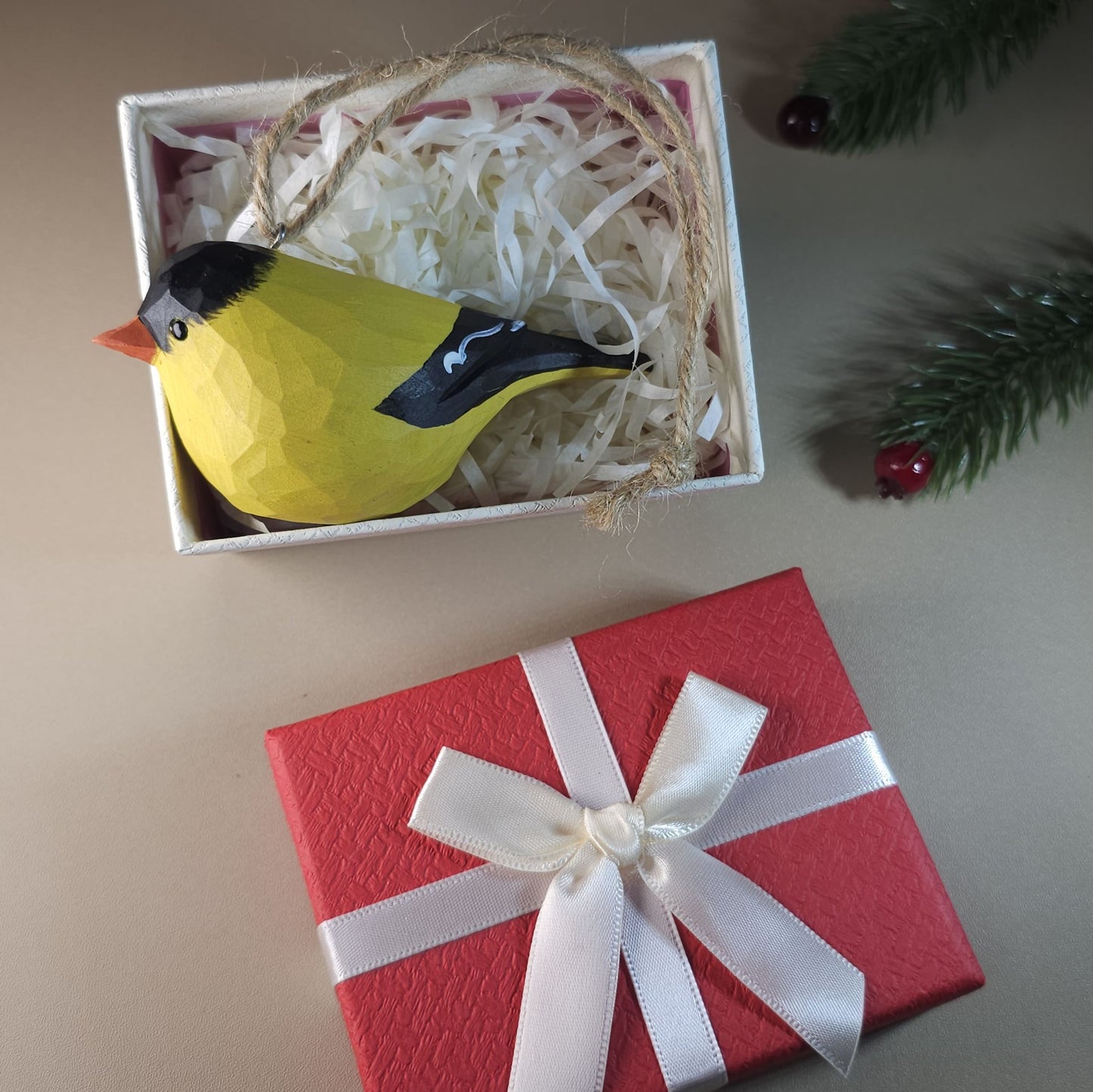 Bird Hanging With Gift Box Set