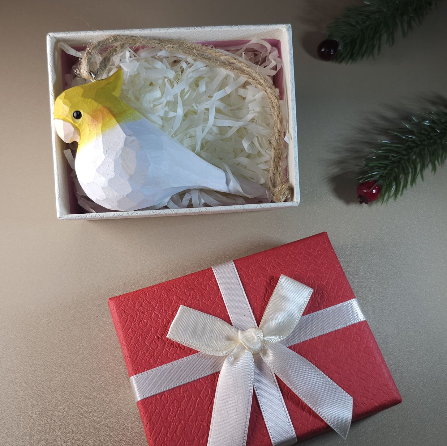 Bird Hanging With Gift Box Set