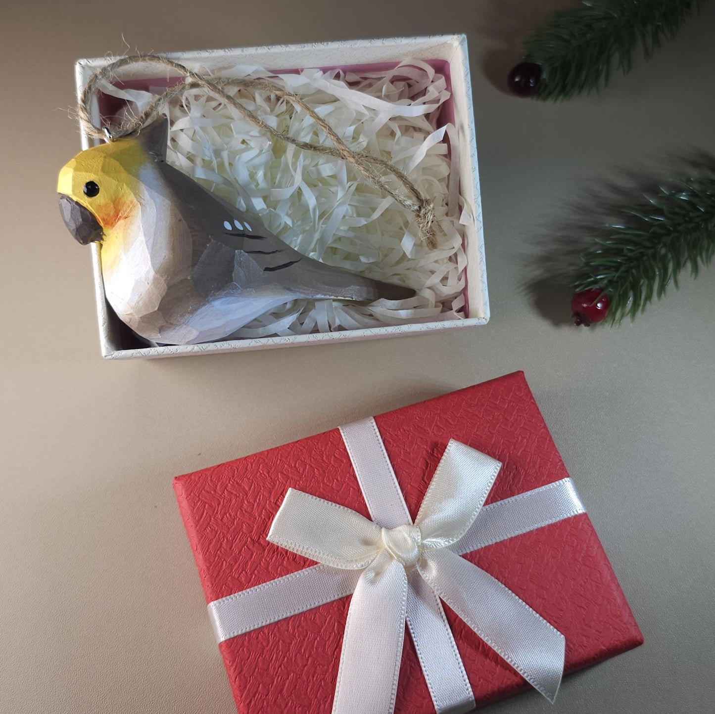 Bird Hanging With Gift Box Set