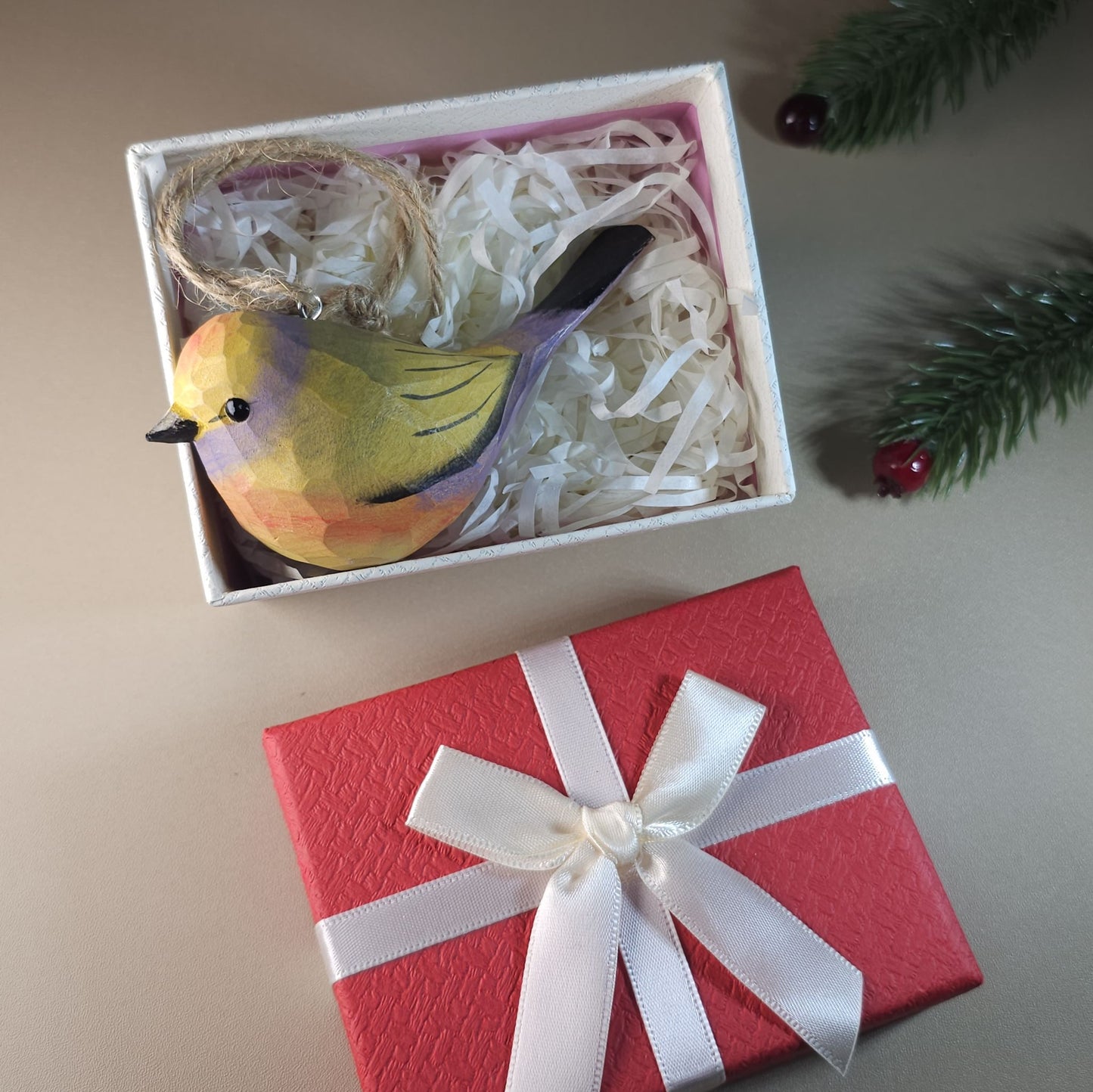 Bird Hanging With Gift Box Set