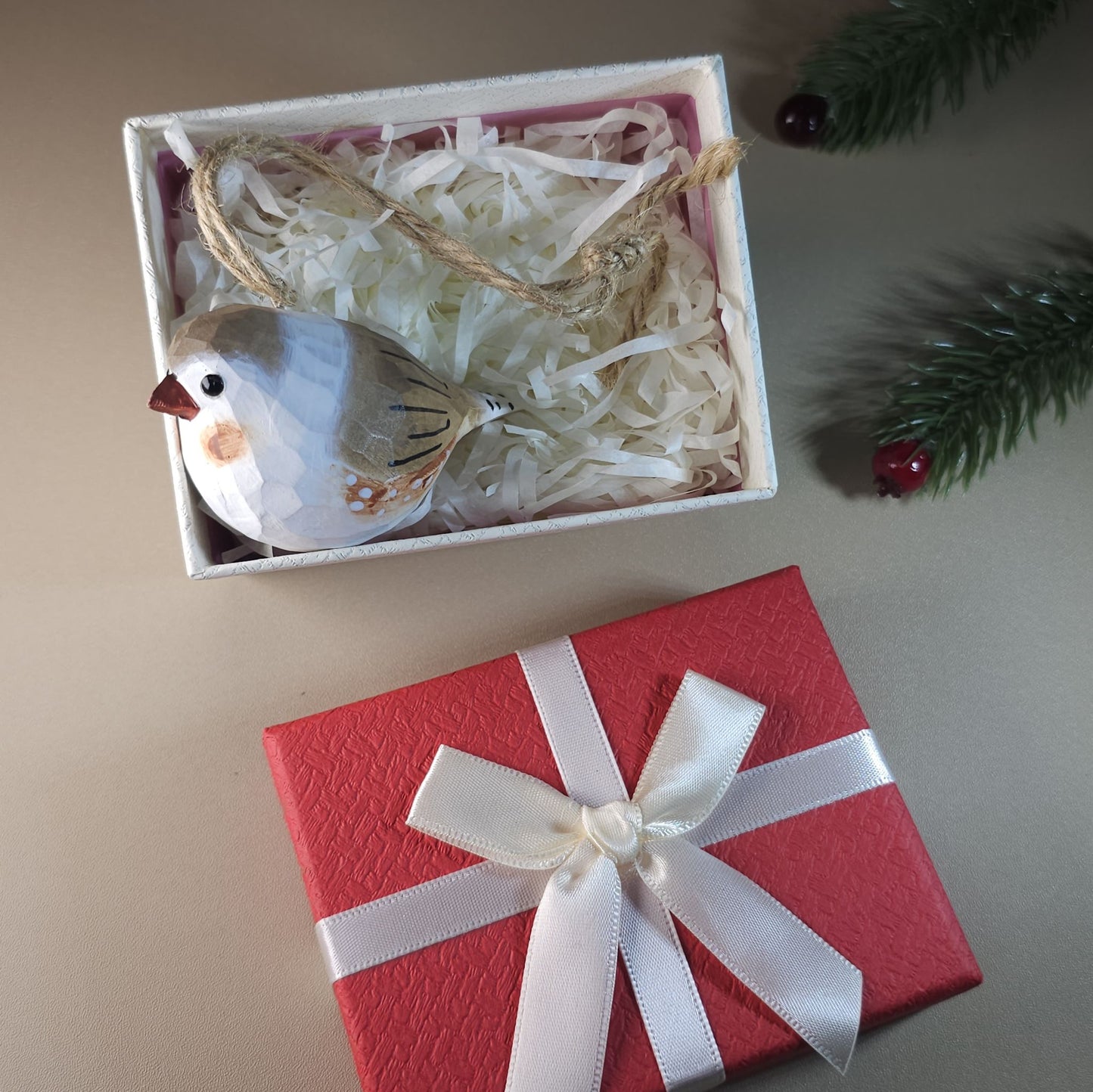 Bird Hanging With Gift Box Set