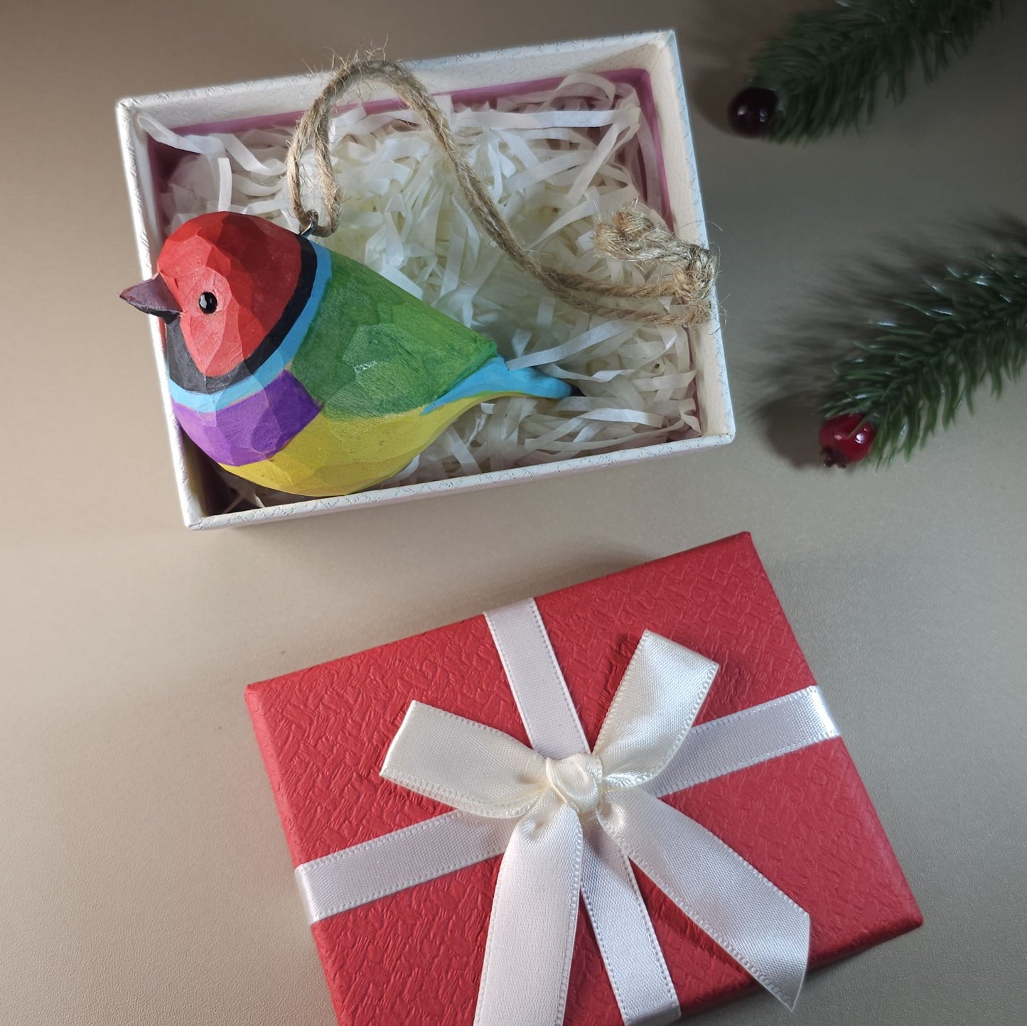 Bird Hanging With Gift Box Set