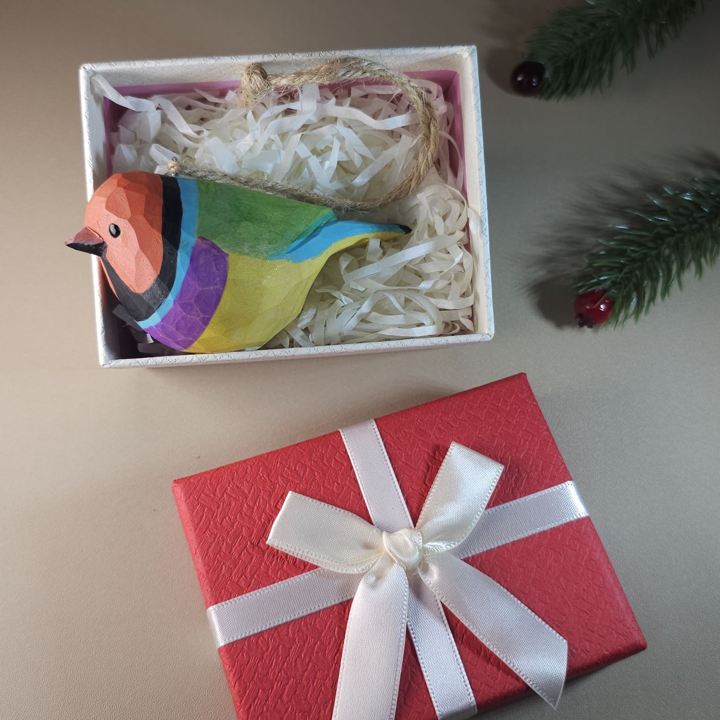 Bird Hanging With Gift Box Set