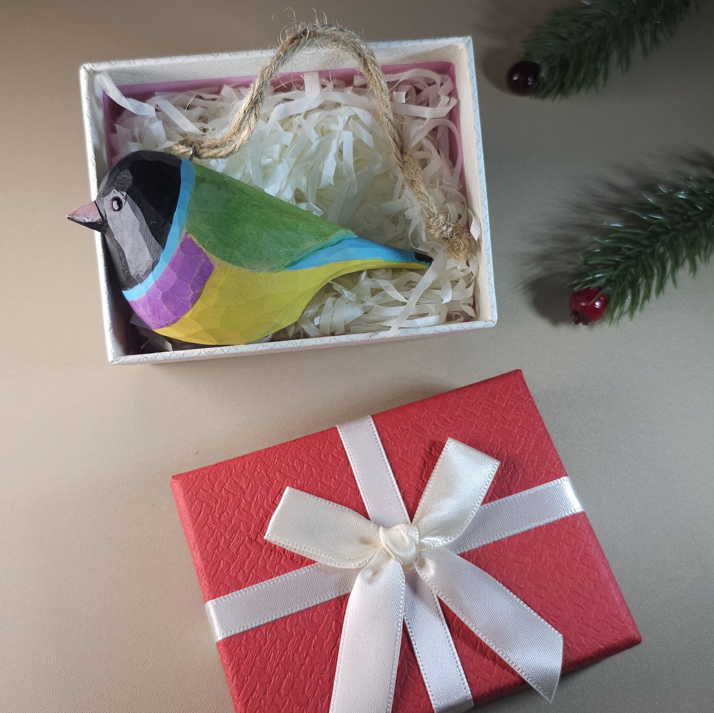 Bird Hanging With Gift Box Set