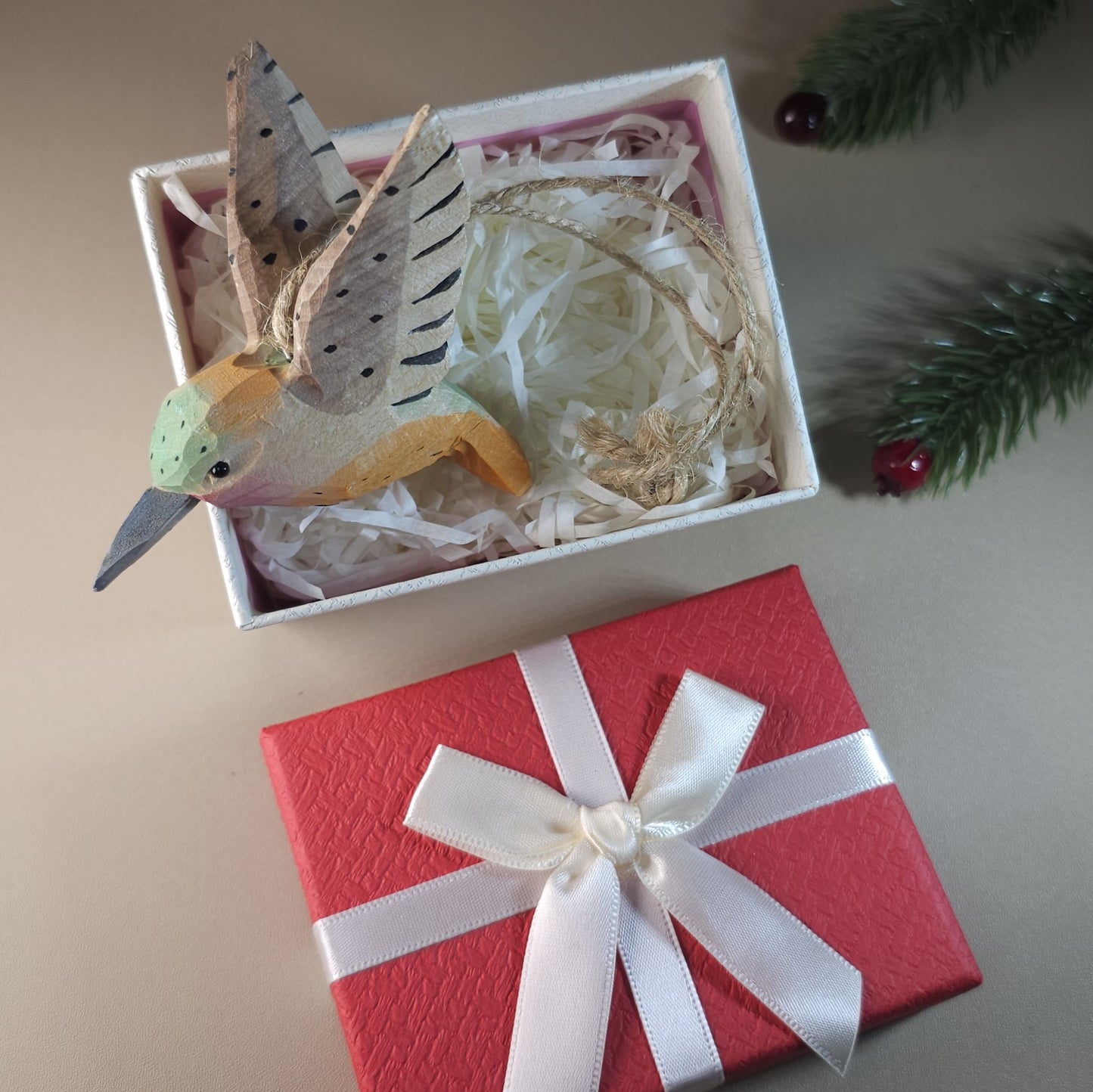 Bird Hanging With Gift Box Set