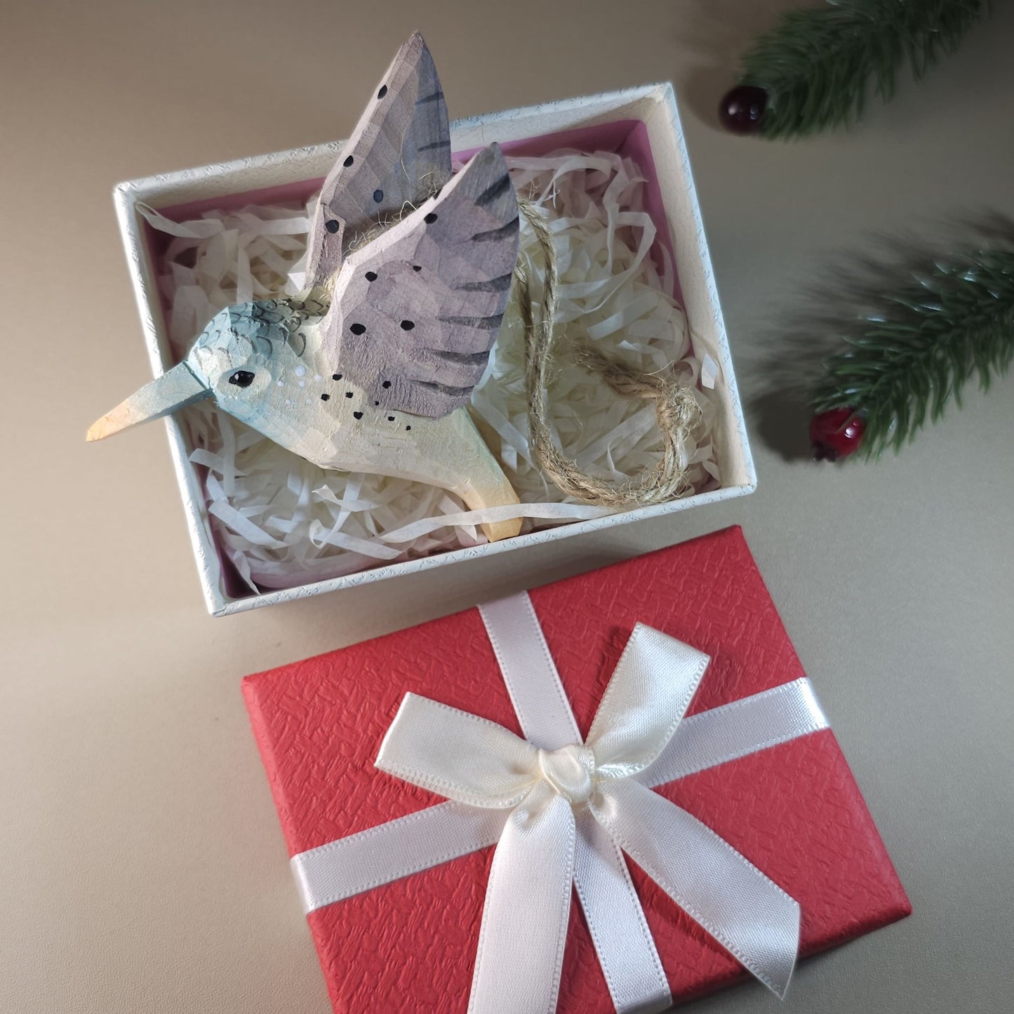 Bird Hanging With Gift Box Set