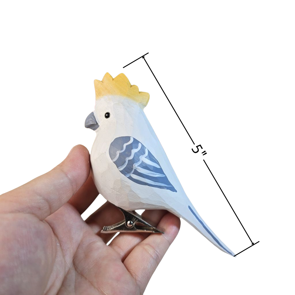 Cockatoo Clip-on