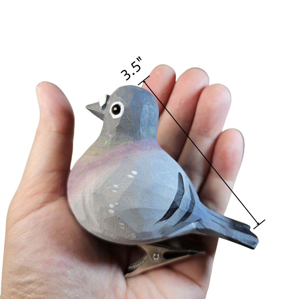 Pigeon Clip-on