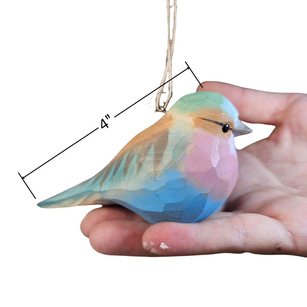 Lilac-Breasted Roller Hanging