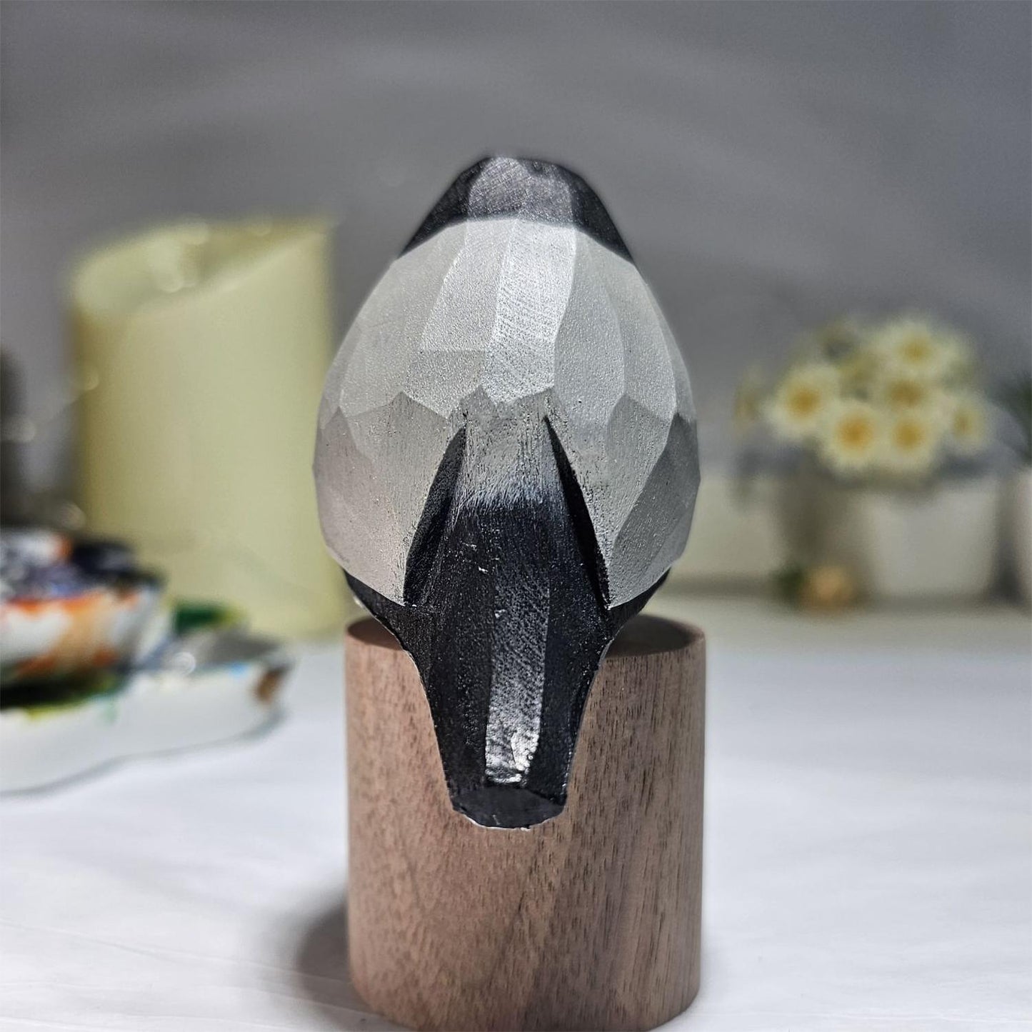 Java Sparrow on Stand