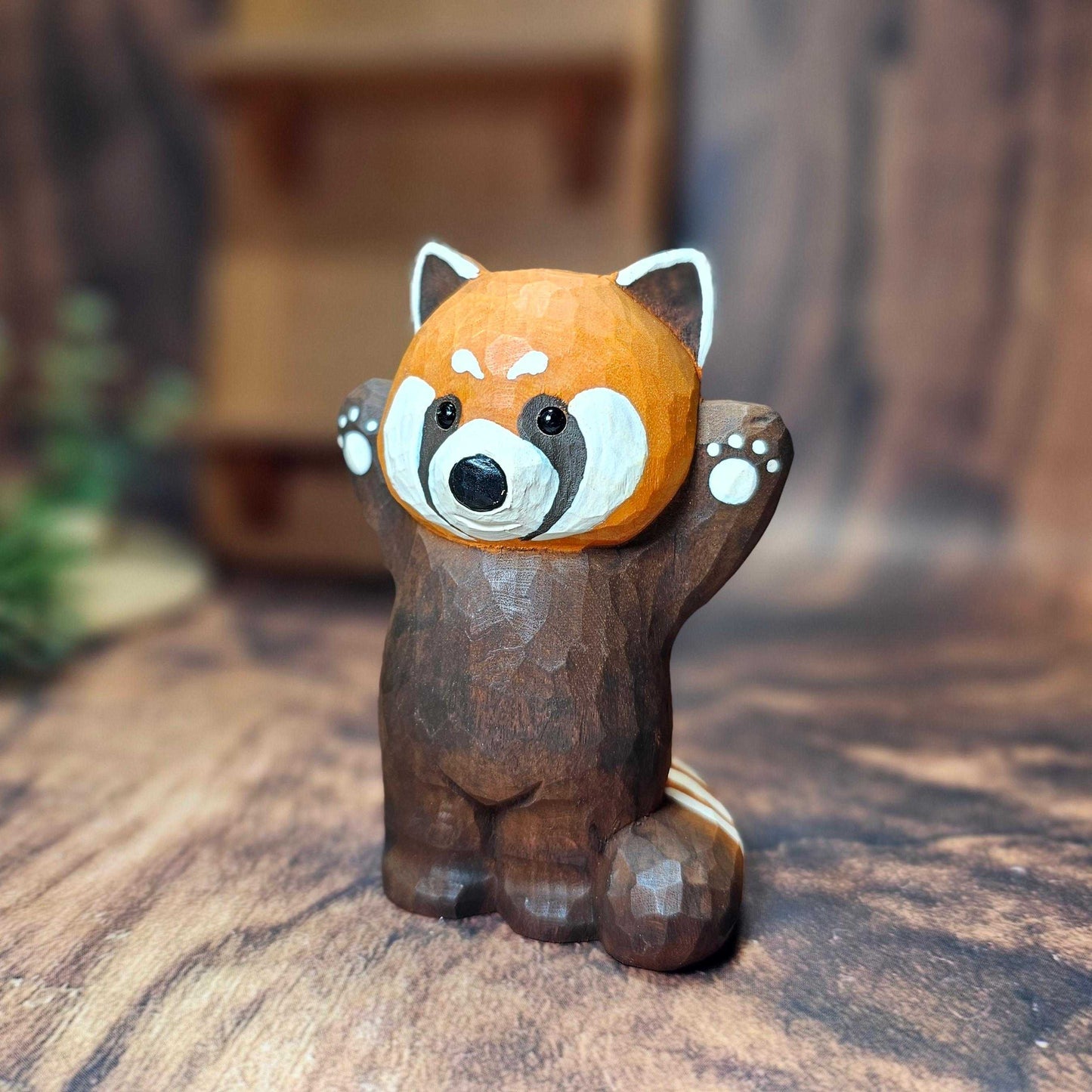 Red Panda Sculpture