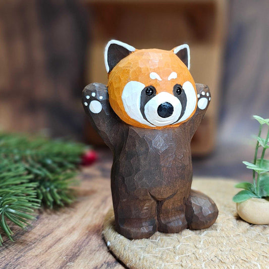 Red Panda Sculpture