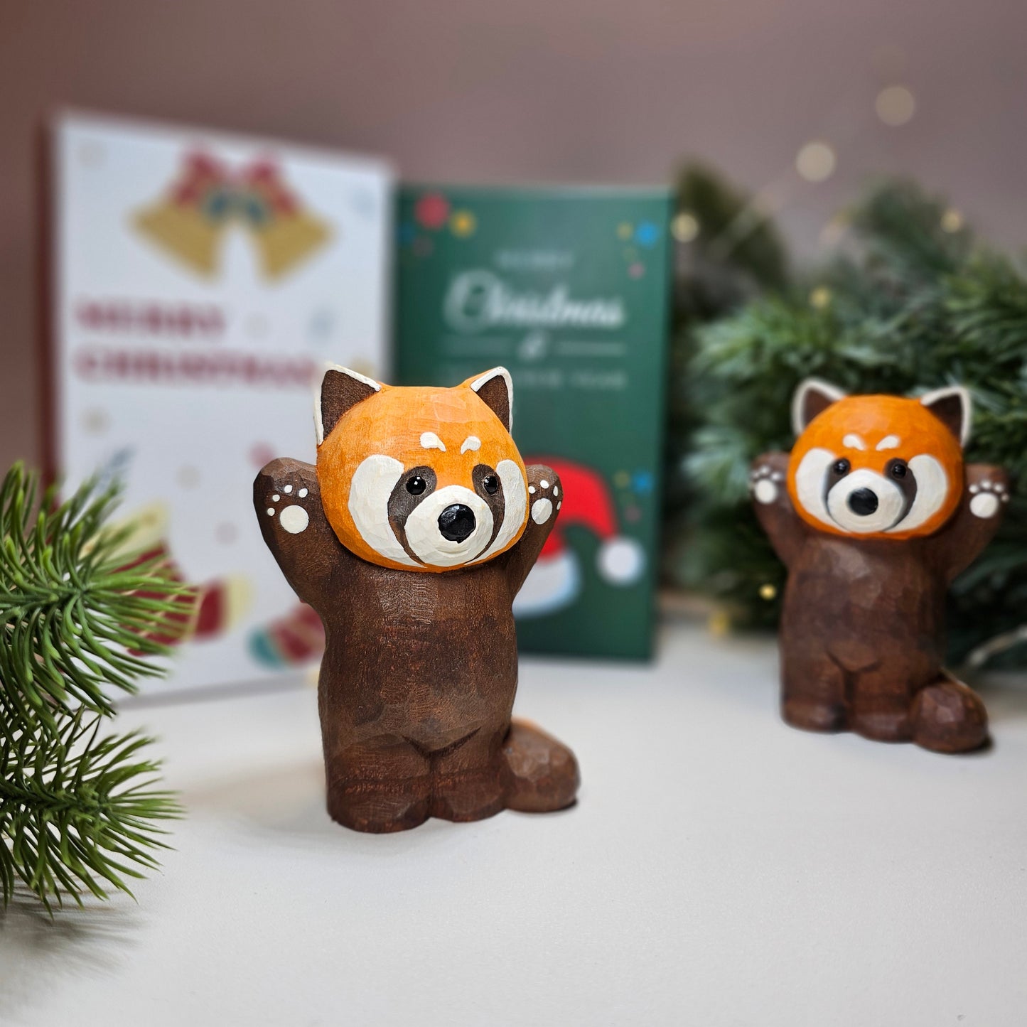 Red Panda Sculpture
