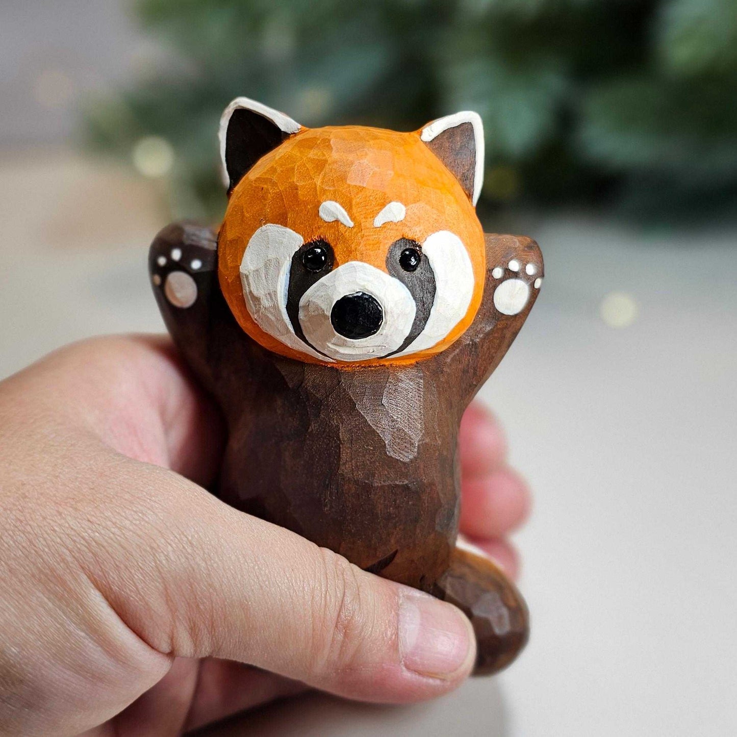 Red Panda Sculpture
