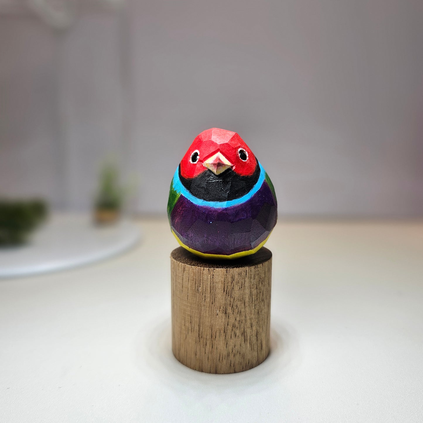 Estrildid Finches on Stand