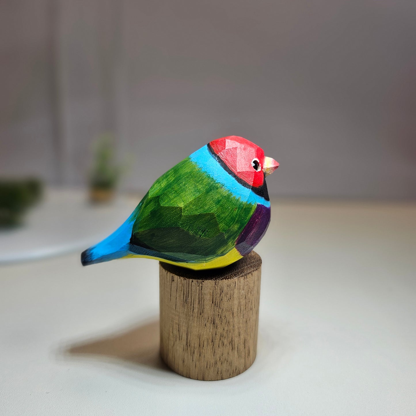 Estrildid Finches on Stand