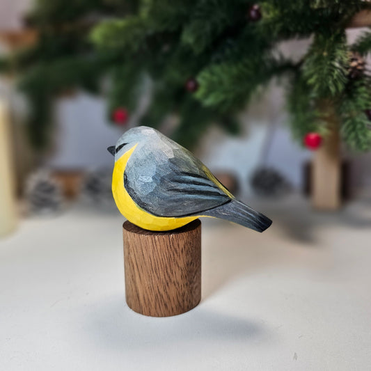 Eastern Yellow Robin on Stand