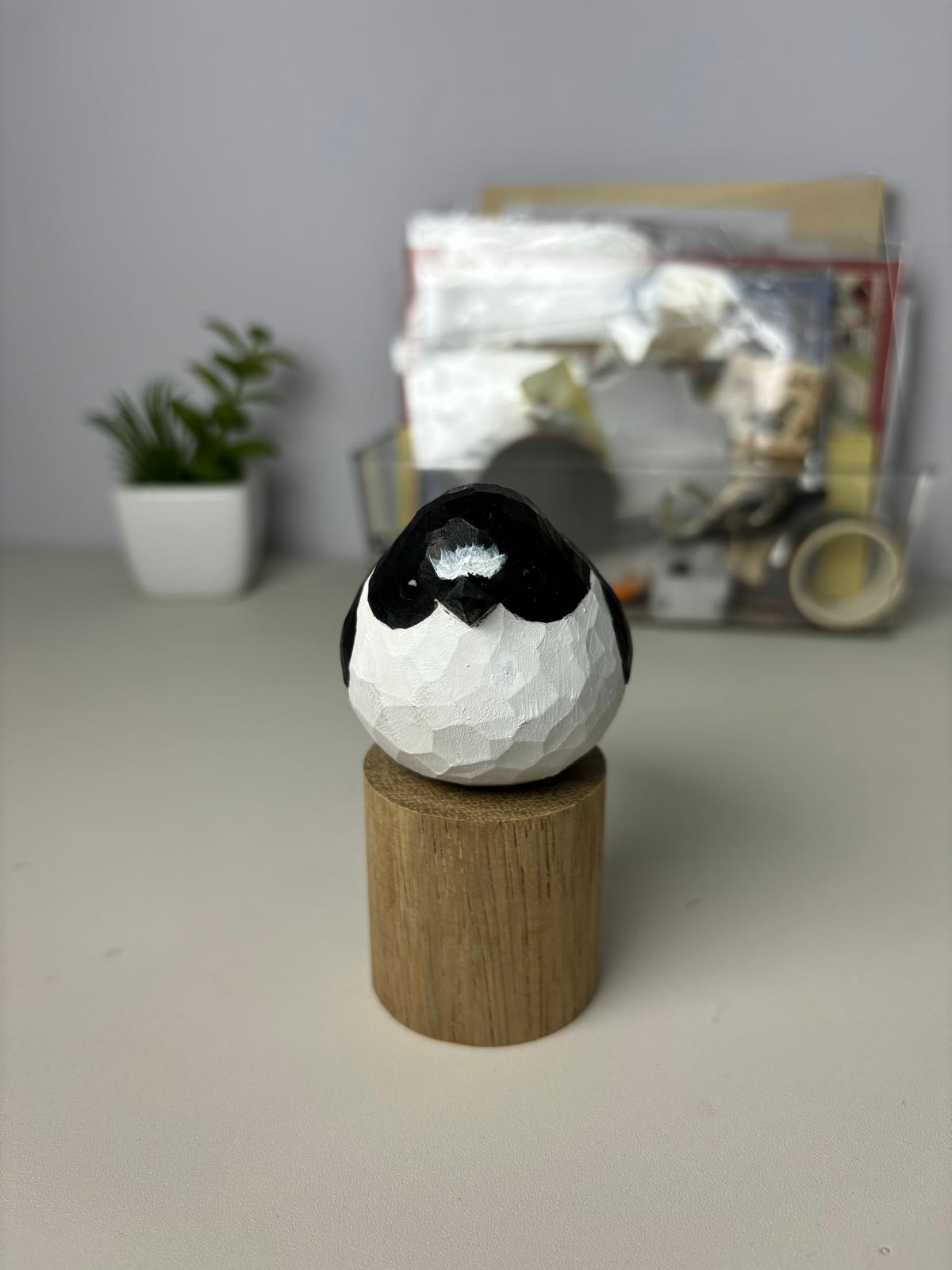 European Pied Flycatcher on Stand