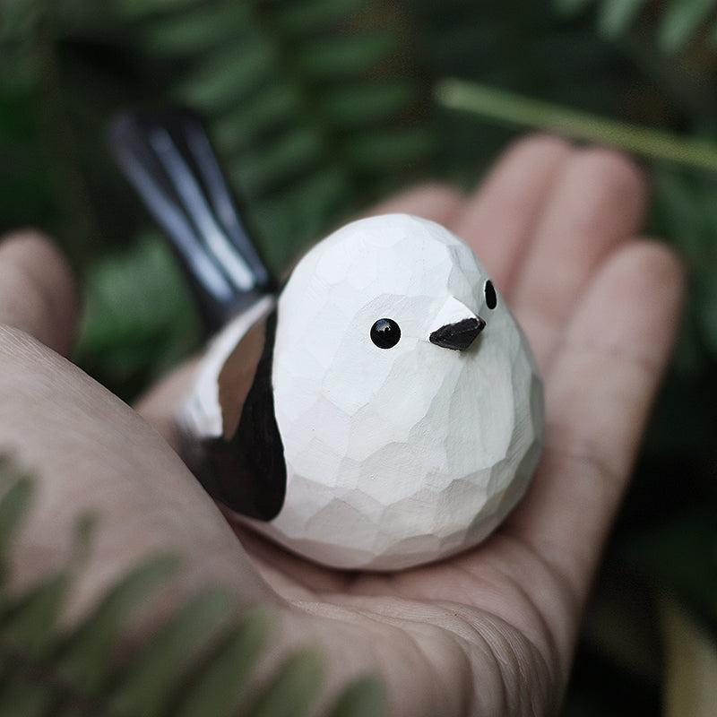 Long-tailed-Tit-V2 on Stand