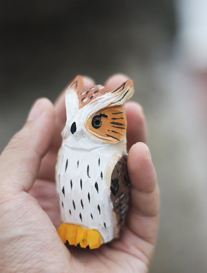 Eurasian Eagle-Owl on Stand