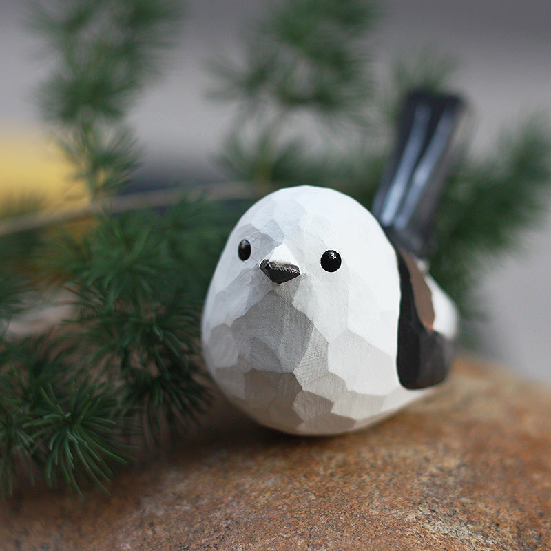 Long-tailed-Tit-V2 on Stand