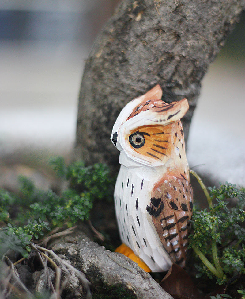 Eurasian Eagle-Owl on Stand