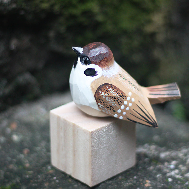 Sparrow on Stand