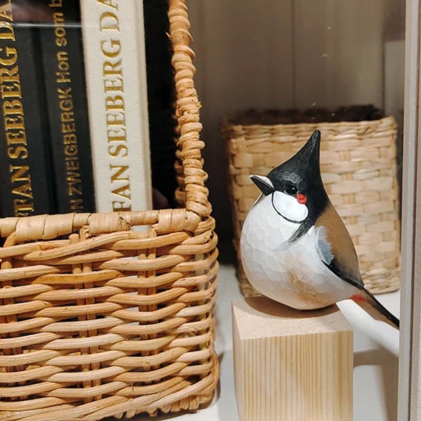 Red-Whiskered Bulbul on Stand