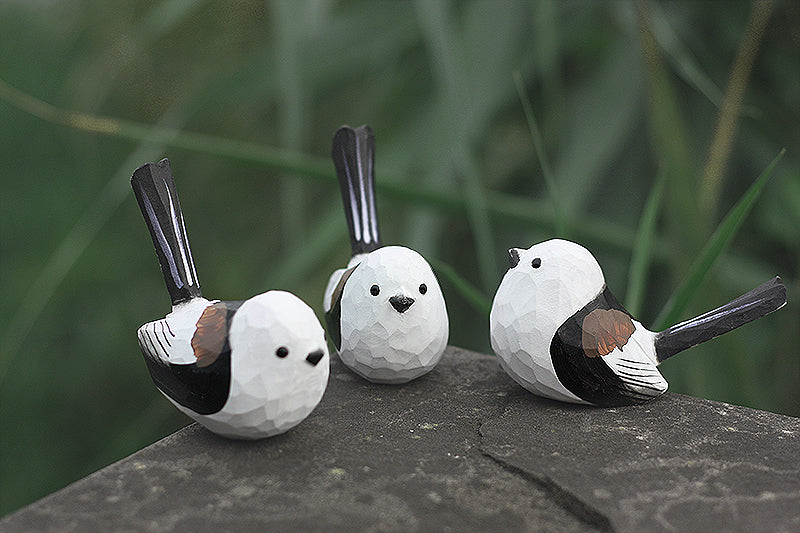 Long-tailed-Tit-V2 on Stand