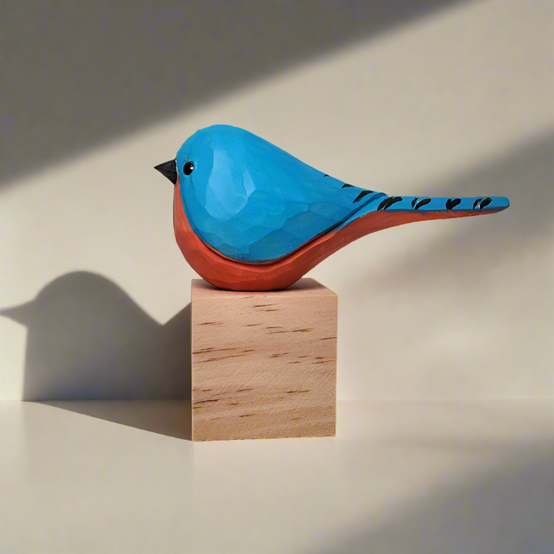 Eastern Bluebird on Stand