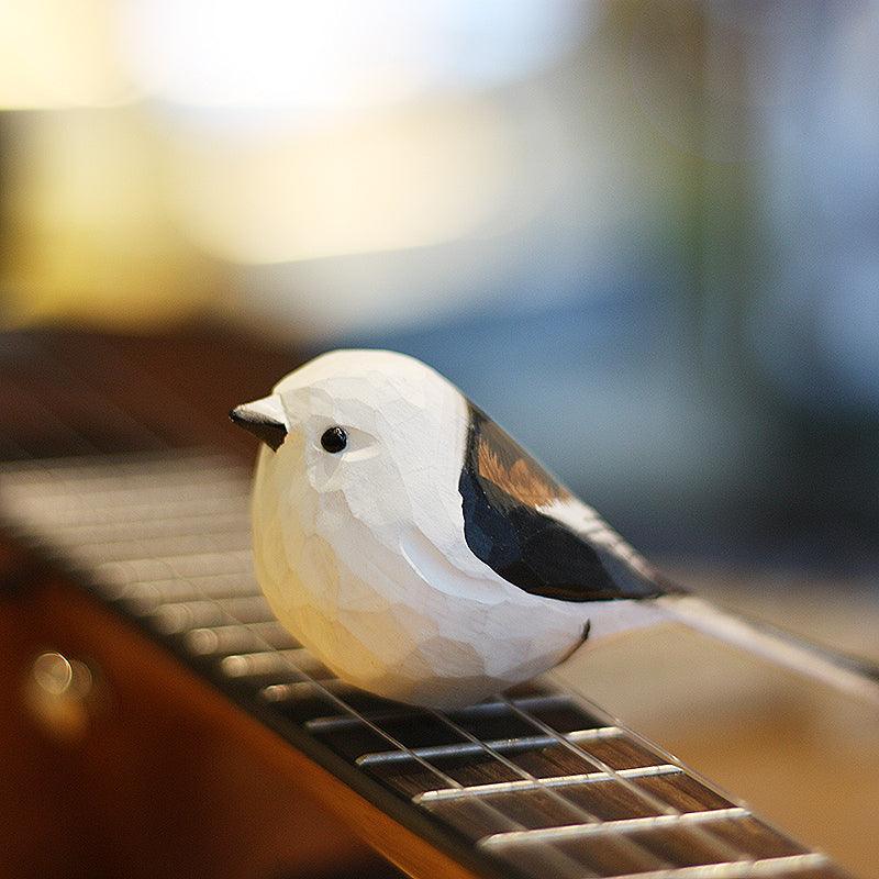 Aegithalidae Bird Figurines Decor - PAINTED BIRD SHOP