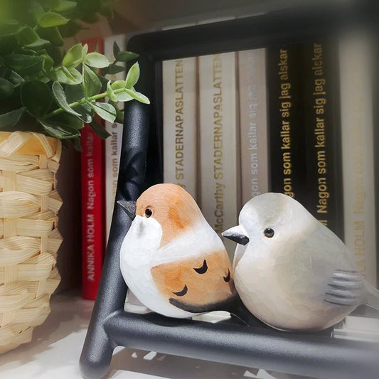 Canada Jay Sculpted Bird Decor - PAINTED BIRD SHOP